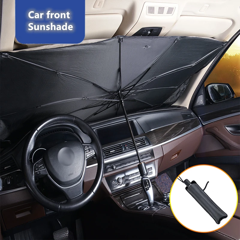 Windshield Sun Shade - مظلة متعددة الوظائف للزجاج الأمامي للسيارة،