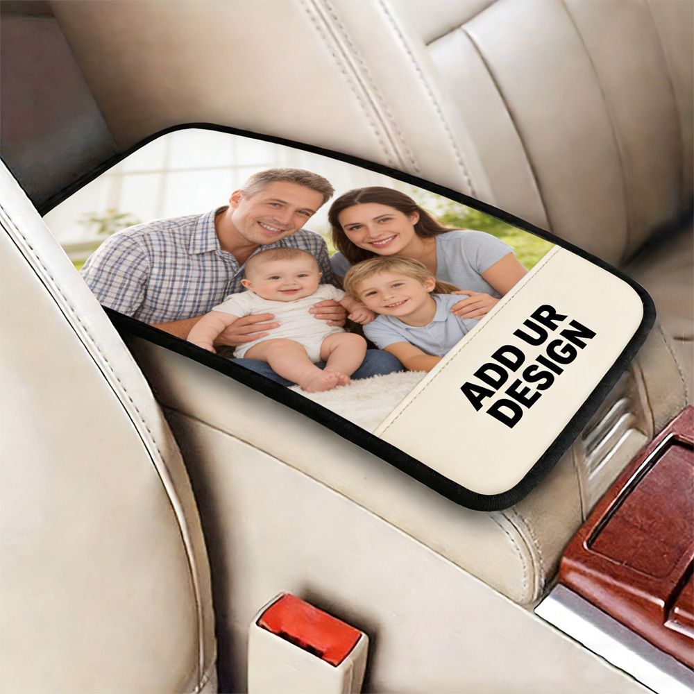 Car Seat Cover - غطاء مسند ذراع السيارة المخصص للطباعة،