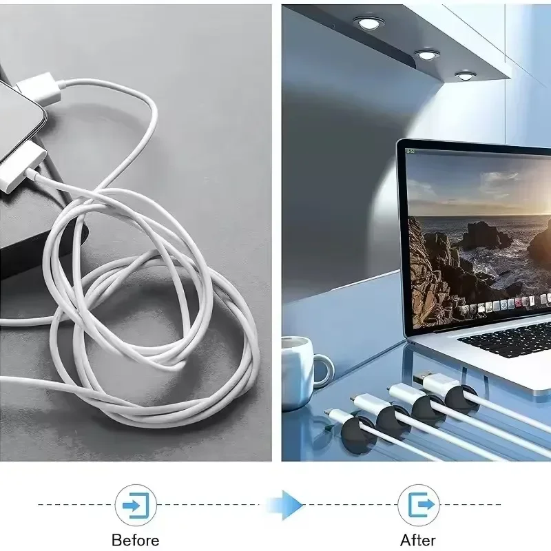 مشابك كابلات سطح المكتب، مشابك - مراجعة Car Cable Organizer وسعره