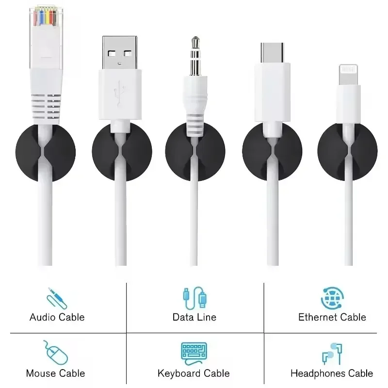 مشابك كابلات سطح المكتب، مشابك - مراجعة Car Cable Organizer وسعره