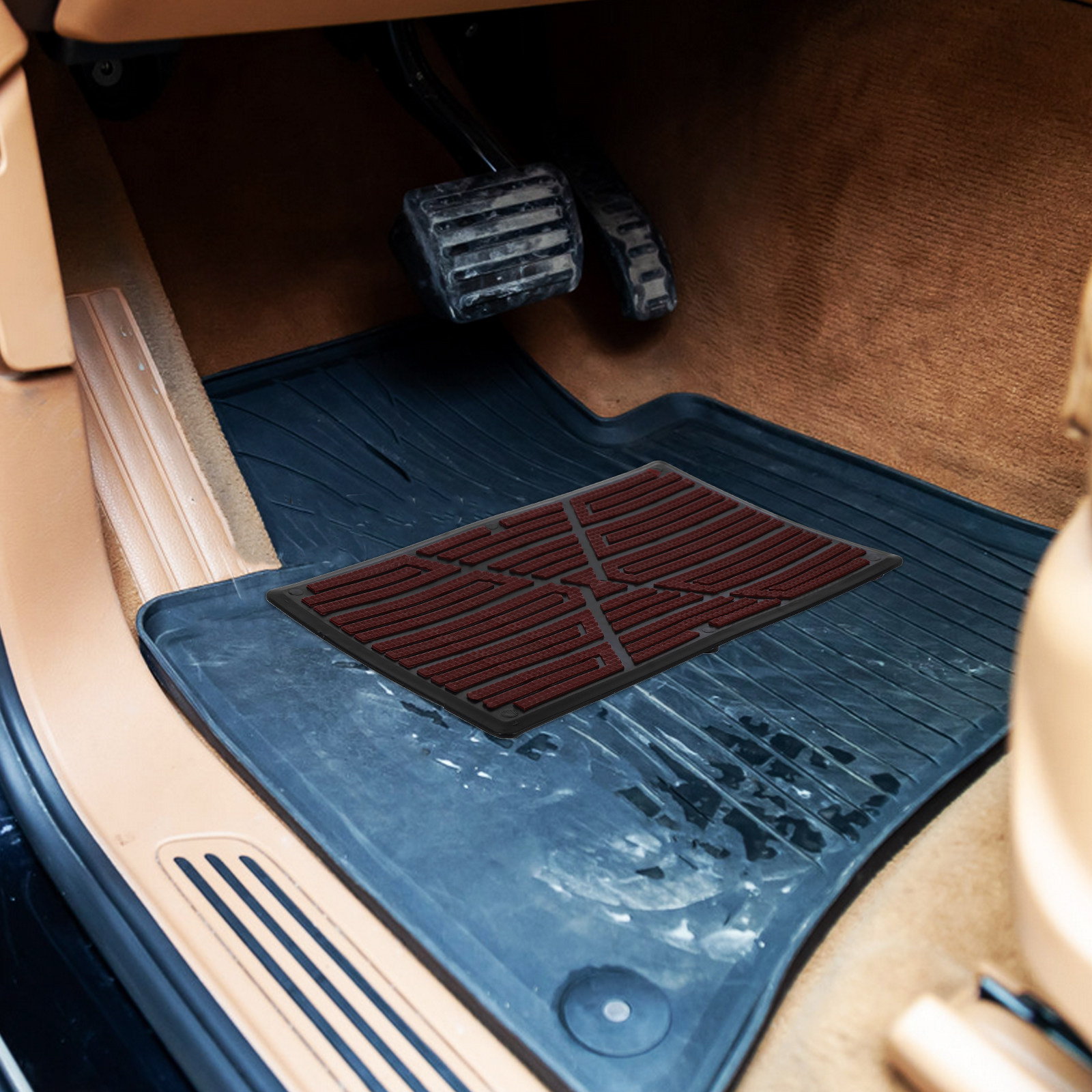 1 مجموعة رقع إصلاح سجاد أرضية  - مراجعة Car Floor Mat وسعره