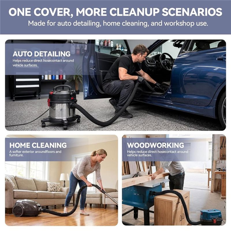 غطاء واقي لخرطوم المكنسة الكهر - مراجعة Car Vacuum وسعره