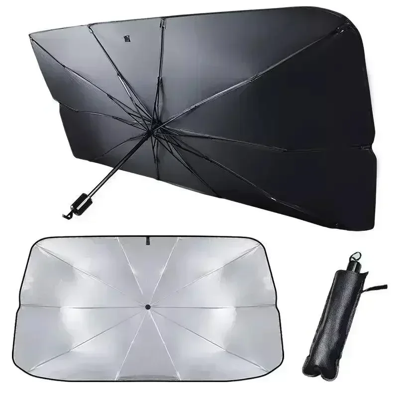 مظلة قابلة للطي لحماية زجاج ال - مراجعة Windshield Sun Shade وسعره
