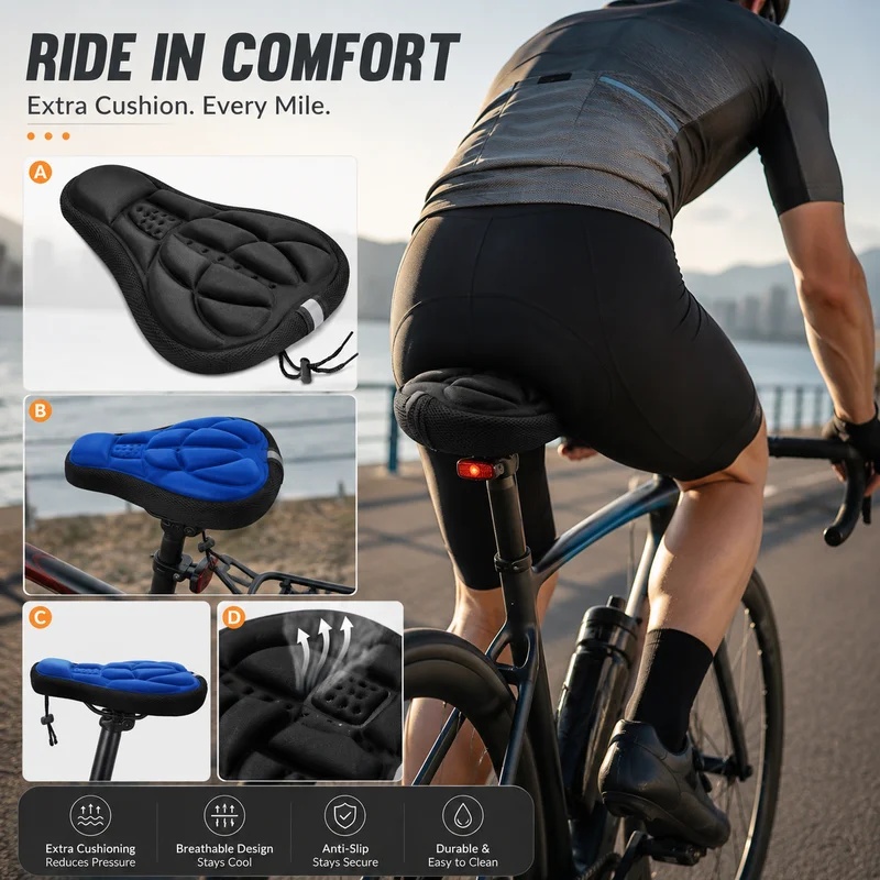 1/2 قطعة غطاء مقعد دراجة عالمي - مراجعة Car Seat Cover وسعره